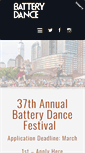 Mobile Screenshot of batterydance.org